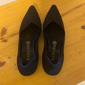 Rothy’s flats - Black and Blue